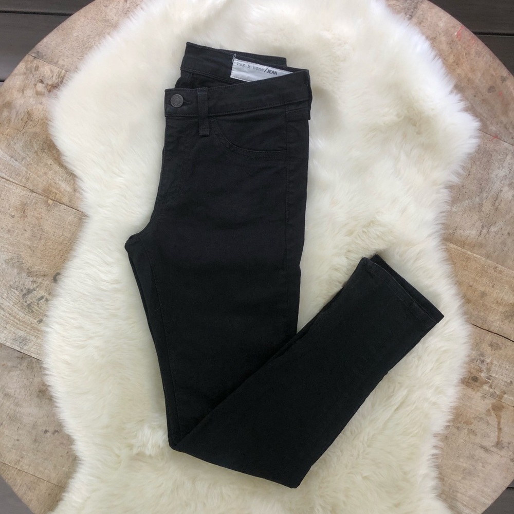 Rag & Bone Ankle Zipper Jeans